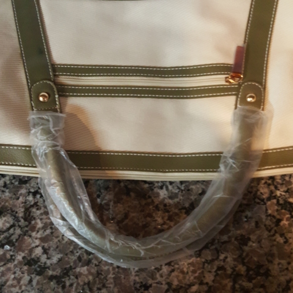 Estee lauder make up bag w tote small bag Green - Picture 4 of 6